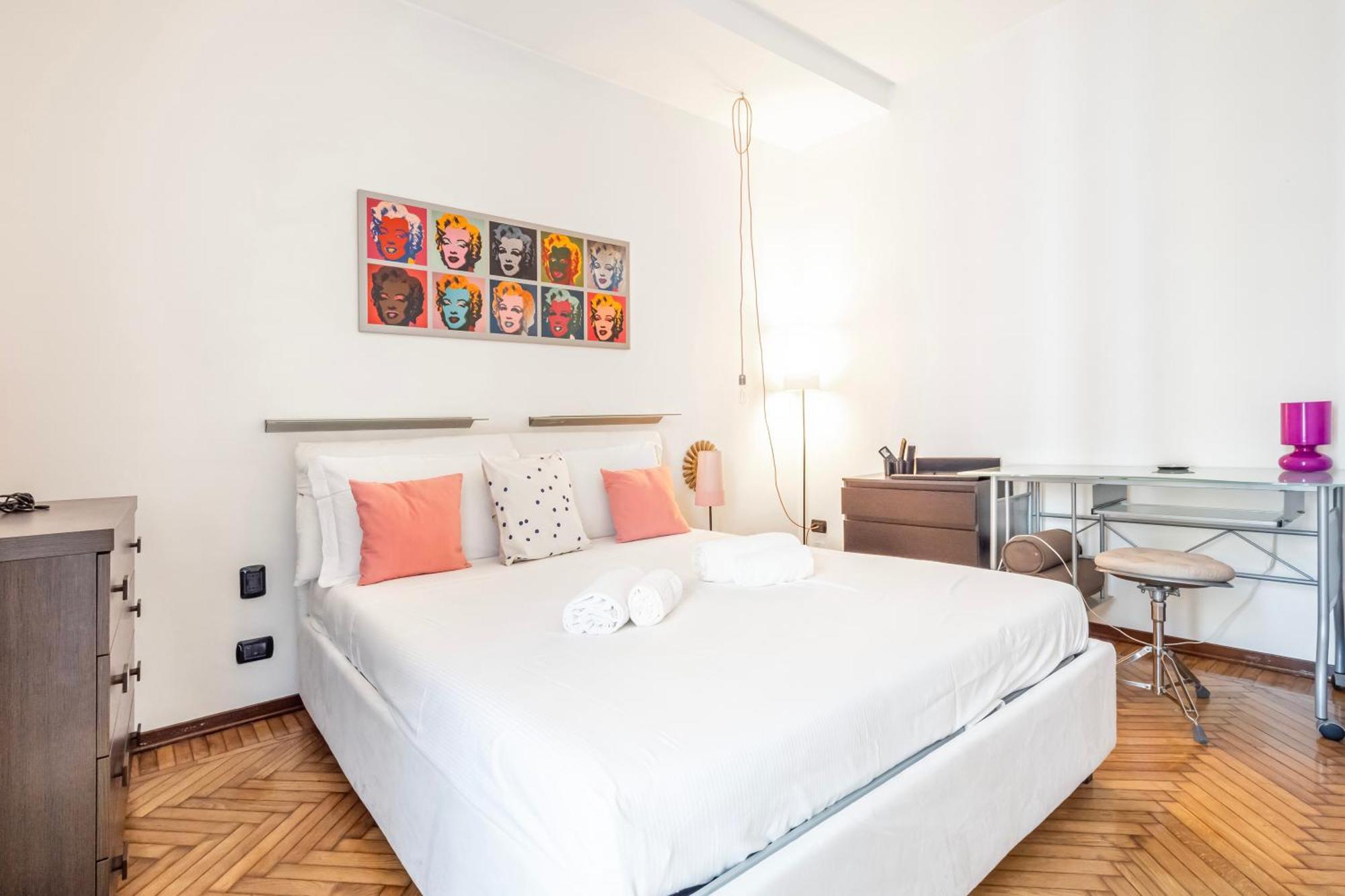 Apartment Forlanini M4 Modern With Balconies Mailand